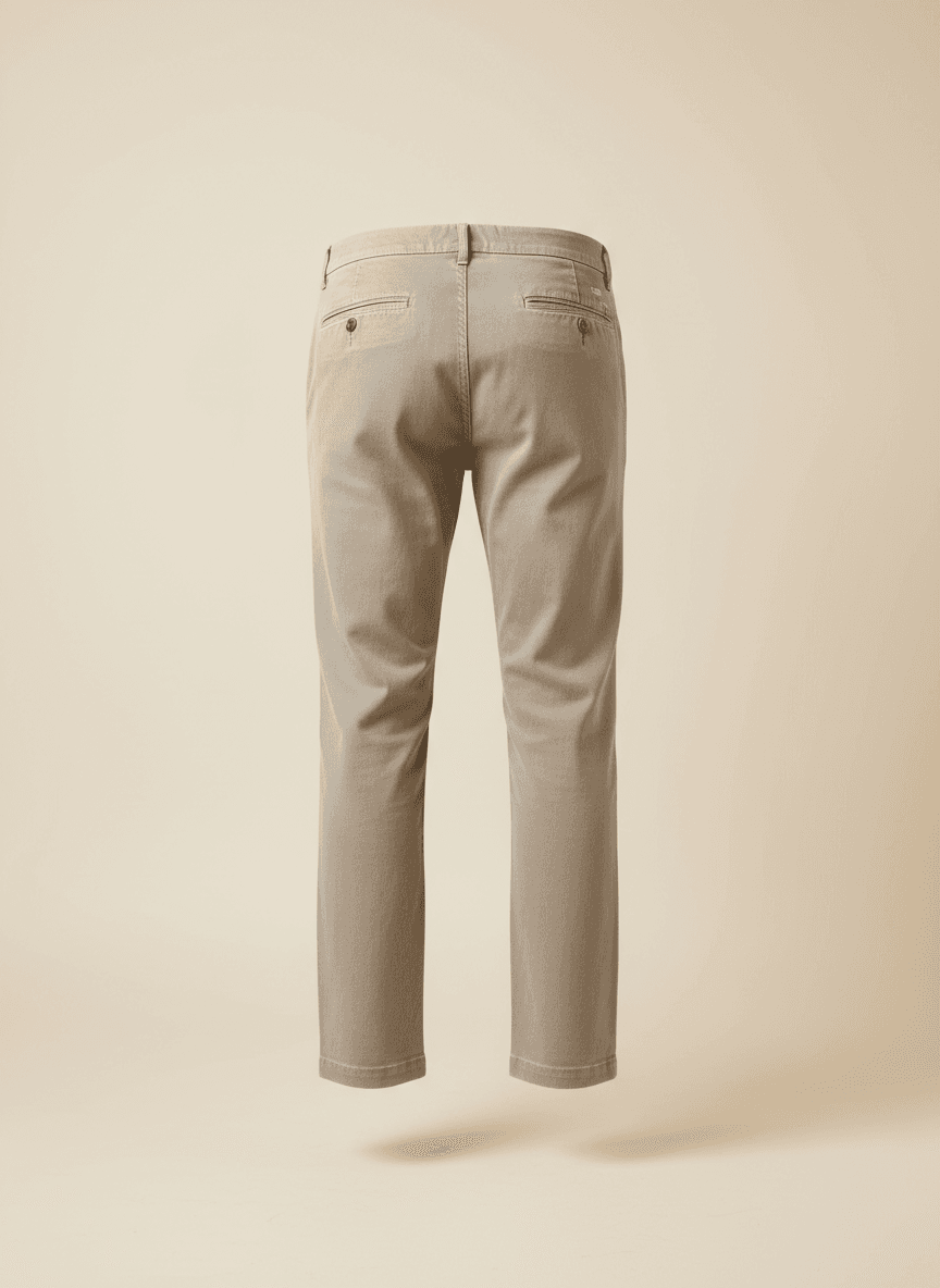 Garment-Dyed Chino in Stone