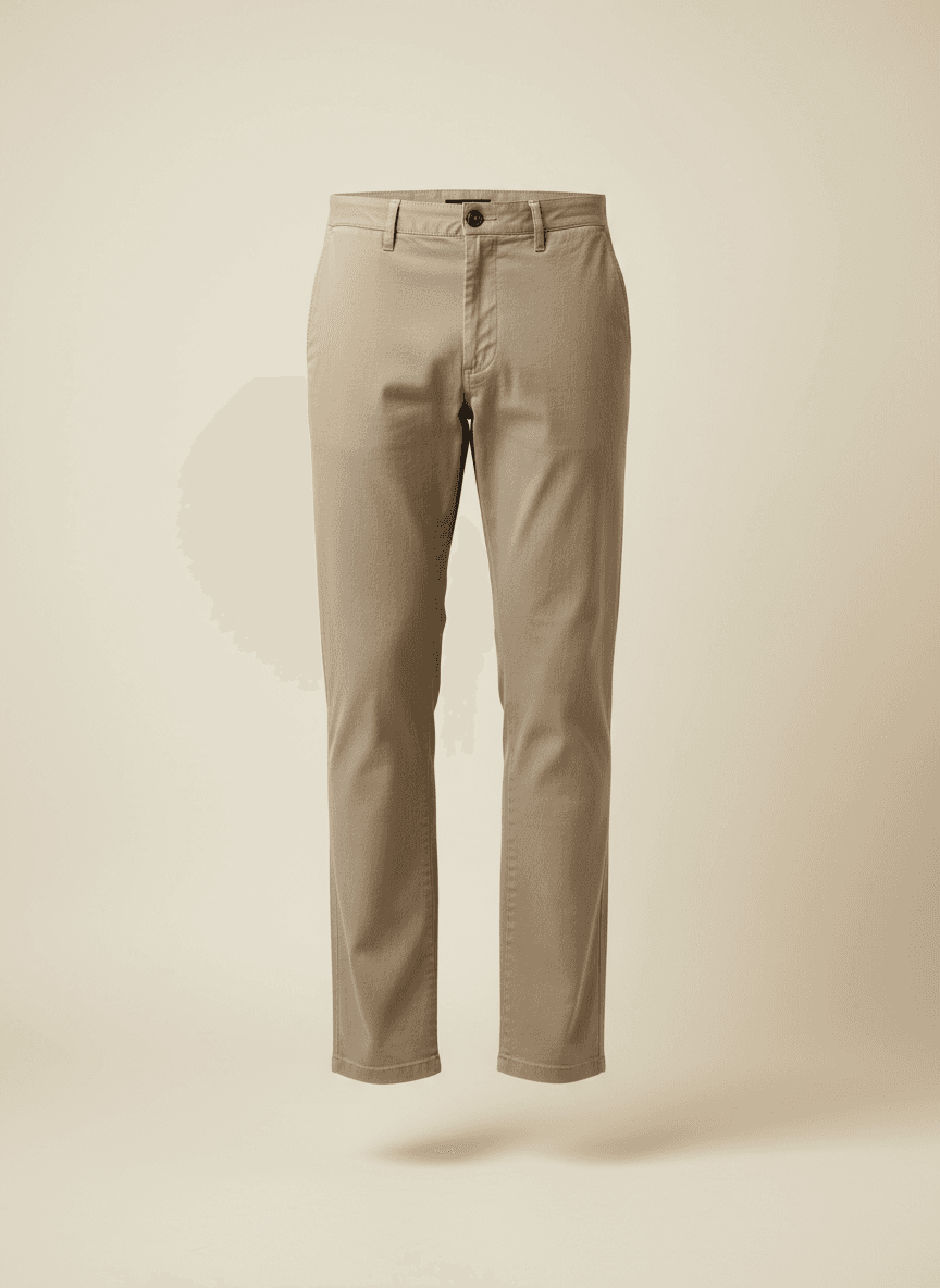 Garment-Dyed Chino in Stone